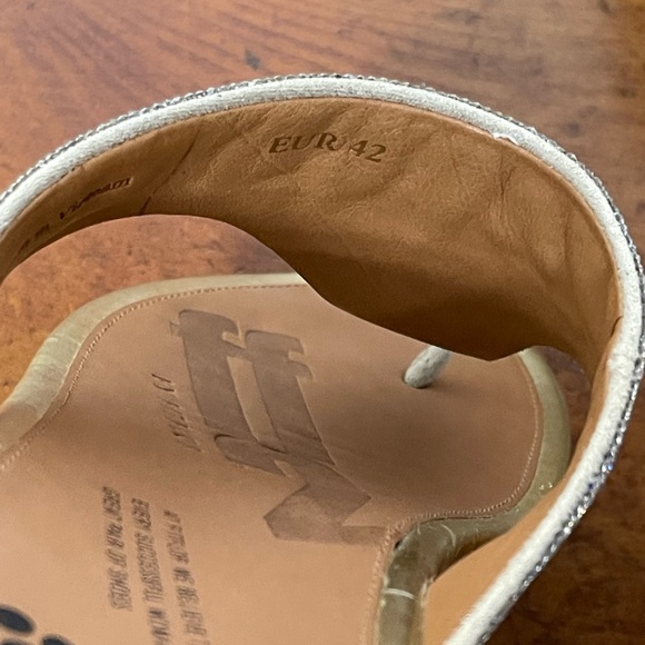 Fitflop Banda Sz 11.5 Silver Micro Crystal - Picture 4 of 5